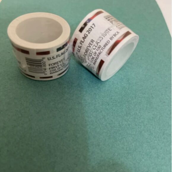 2017 Forever 1st Class Roll (10) Coils of Stamps- 1000 total stamps factory seal - Picture 1 of 3